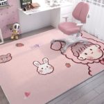 Tapis de sol pour chambre d'enfant, antidérapant et doux, dessin animé – Image 13