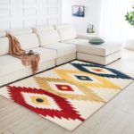 Tapis de sol, style ethnique bohème, berbère,  résistant à la saleté et antidérapant – Image 7