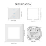 Interrupteur pour rideaux motorisés, contrôleur connecté, Wifi, application Tuya, Smart Life, Alexa – Image 5