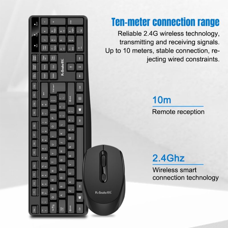 161774-o2l4os.jpg Ensemble clavier et souris sans fil, 2.4GHz, USB, QWERTY – Image 4