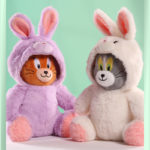 Peluche Tom & Jerry, déguisement lapin, dessin animé, 20 à 30 cm
