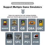 Console de jeux rétro portable, 12'000 jeux, HD, Game Stick, avec 2 manettes sans fil – Image 5