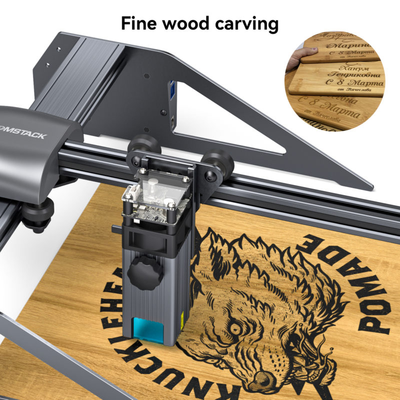 Graveur laser ATOMSTACK P7 M30, CNC 30W, outil de découpe et gravure – Image 3