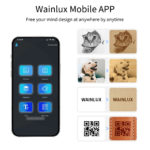 Graveur laser K6, 3000mW, marquage de logo, sans fil, BT, gravure hors ligne – Image 4