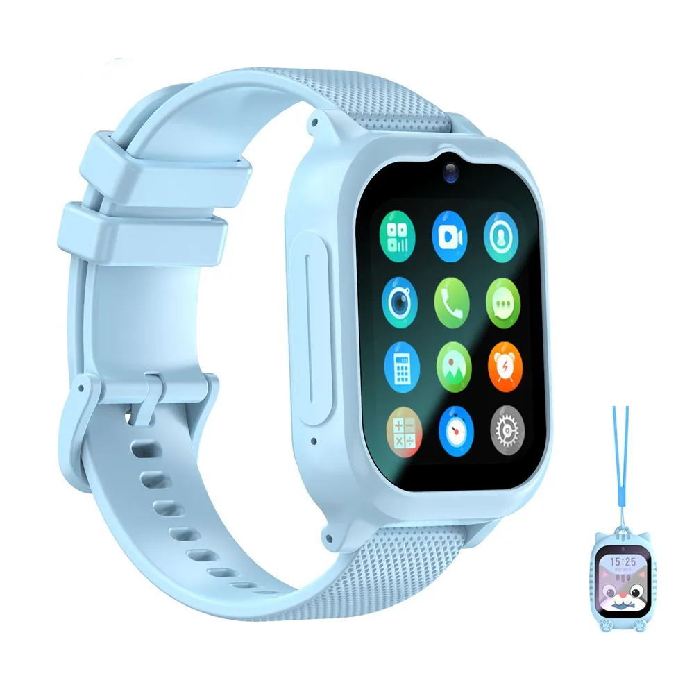 Montre connectée pour enfant, carte SIM 4G, localisation GPS, LBS, WIFI,  étanche IP67, appel vidéo, SOS 