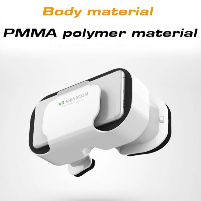 162705-kdkhxh.jpg Casque de réalité virtuelle 3D VR, visionneuse intelligente pour téléphone portable, avec télécommande – Image 3