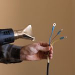 Kit de tubes thermo rétractables avec pistolet à air chaud 300 W, 580 pièces – Image 7