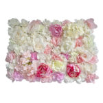 Panneau mural de fleurs artificielles, roses, décoration, 60 x 40 cm – Image 6