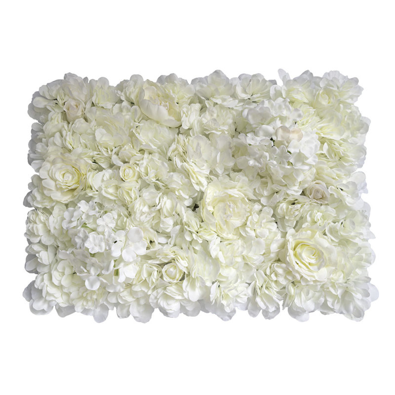 163213-p8iepq.jpg Panneau mural de fleurs artificielles, roses, décoration, 60 x 40 cm – Image 5