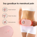Ceinture chauffante électrique, masseur abdominal vibrant, crampes menstruelles – Image 3
