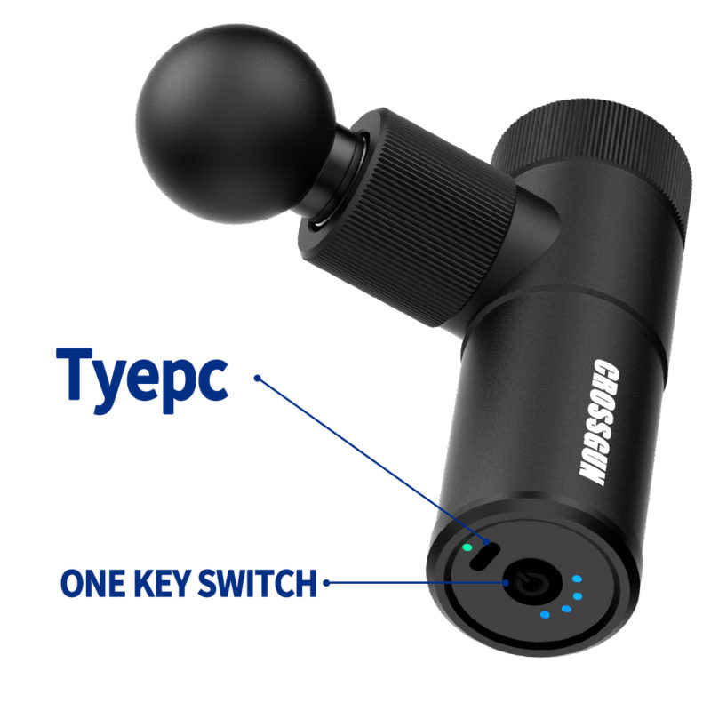 Pistolet de massage électrique High Dead, BS200SE, relaxation musculaire profonde, fitness – Image 4