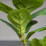 Branche de Ficus Lyrata artificielle, grandes feuilles, 103 cm – Image 4