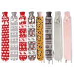 Bouillotte longue avec housse souple, 1 litre, cou, épaules et ventre, 52 cm – Image 4