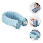 Bouillotte en forme de U, massage des cervicales, pour micro-ondes, 53 cm