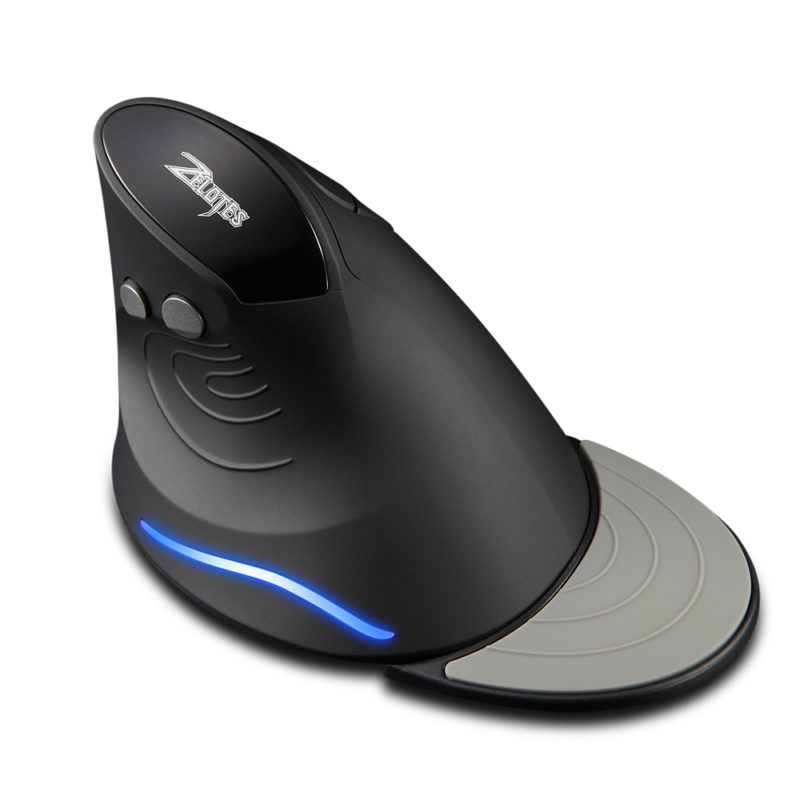 163932-eju5i6.jpg Souris ergonomique verticale sans fil, F-17, 2.4G, 2400 DPI, main droite – Image 6