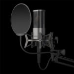 Kit de microphone professionnel en métal, avec accessoires, pour podcast, streaming, studio – Image 2