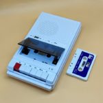 Lecteur de cassette stéréo rétro avec enregistreur et haut-parleur, lecteur USB