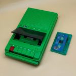 Lecteur de cassette stéréo rétro avec enregistreur et haut-parleur, lecteur USB – Image 3