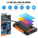 Caméra endoscopique industrielle 1080P, 4.3 pouces, Dual Lens, IPS, IP68, étanche avec LED – Image 3