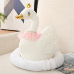 Peluche de Cygne avec poussins, lumière musicale, super doux, de 10 à 40 cm – Image 5