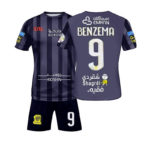 Ensemble maillot et short de football pour enfant, Benzema, Neymar, confortable et respirant