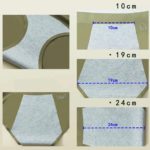 Lot de 3 culottes menstruelles en soie glacée, sous-vêtement antifuite, absorbe une petite quantité – Image 4