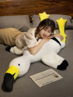 Peluche de flamant rose, coussin moelleux, de grande taille, de 70 à 180 cm – Image 5