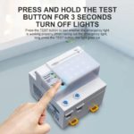 Éclairage LED de secours, sur rail DIN, 230V – Image 3