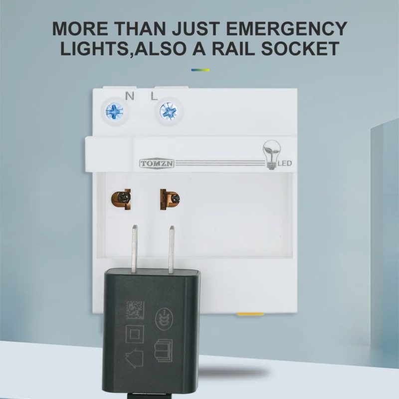 Éclairage LED de secours, sur rail DIN, 230V – Image 4