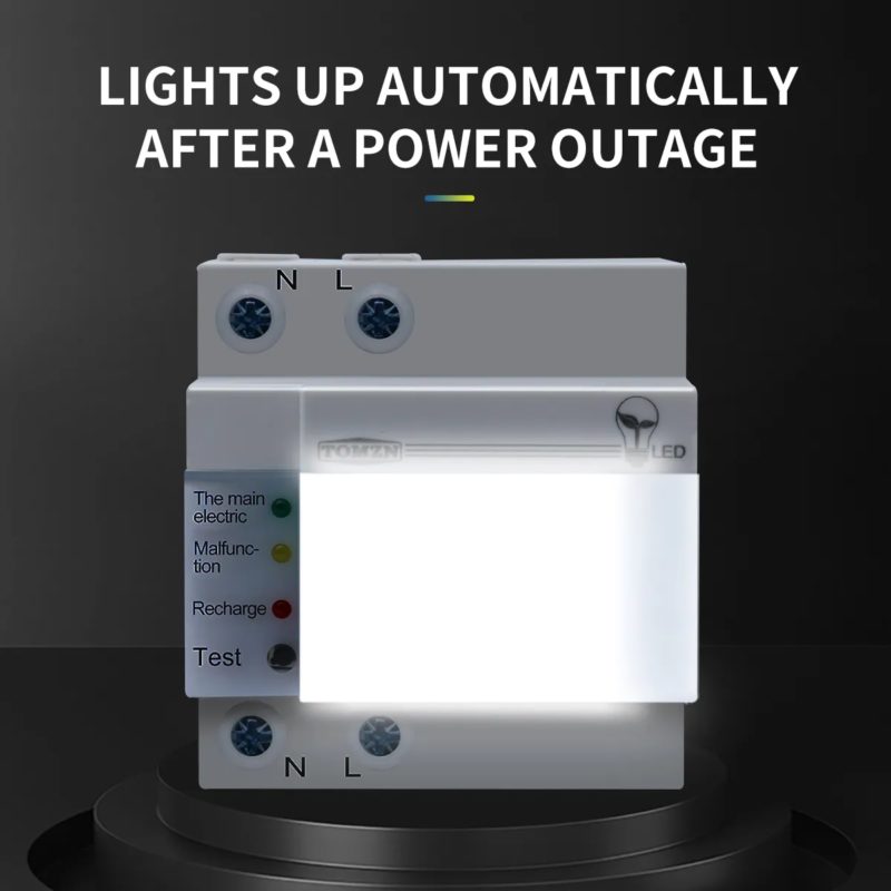 Éclairage LED de secours, sur rail DIN, 230V – Image 2