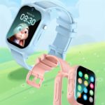 Montre connectée pour enfant, carte SIM 4G, localisation GPS, LBS, WIFI, étanche IP67, appel vidéo, SOS – Image 2