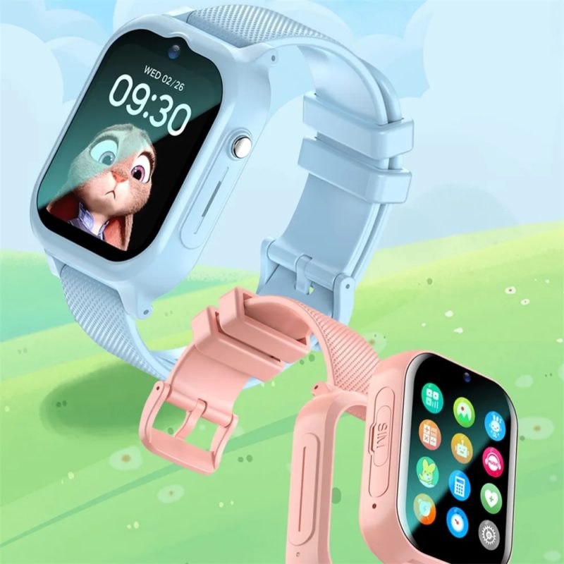 Montre connectée pour enfant, carte SIM 4G, localisation GPS, LBS, WIFI, étanche IP67, appel vidéo, SOS – Image 2
