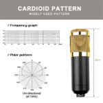Microphone à condensateur pour studio, radio et broadcasting – Image 6
