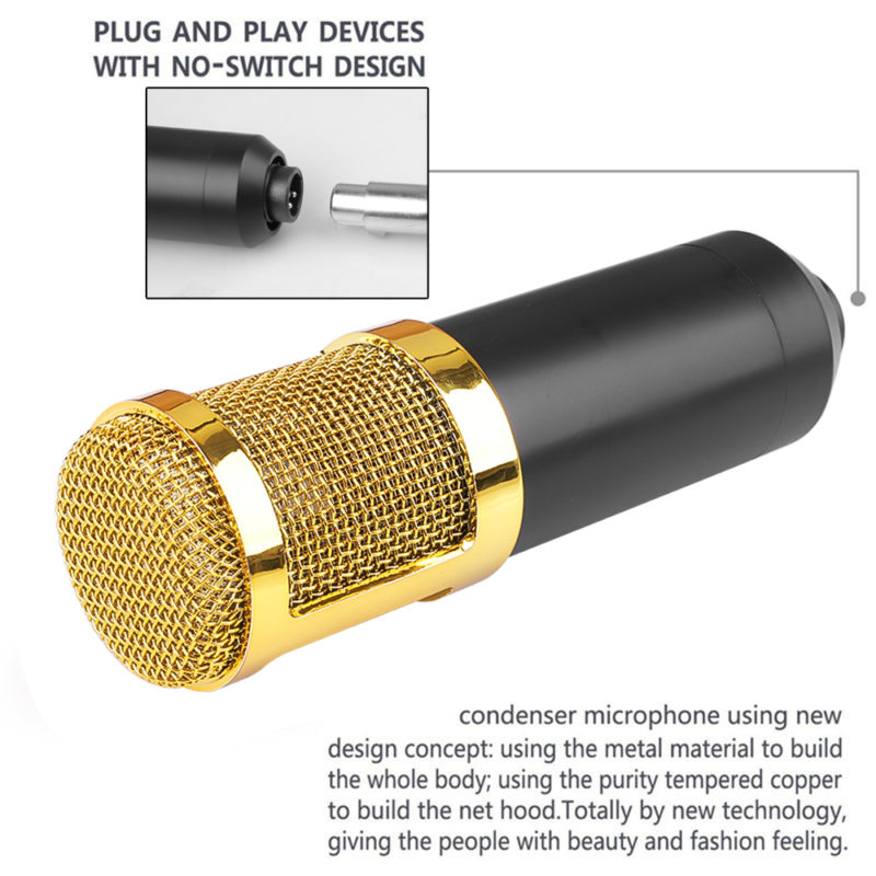 Microphone à condensateur pour studio, radio et broadcasting – Image 7