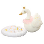 Peluche de Cygne avec poussins, lumière musicale, super doux, de 10 à 40 cm