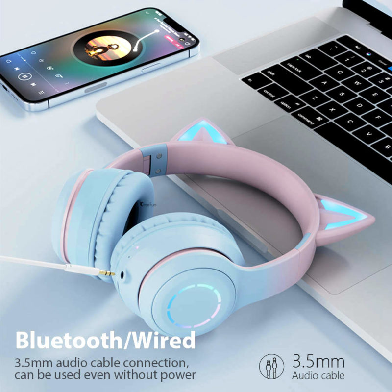 Casque de jeu sans fil avec microphone, Bluetooth 5.1, suppression active du bruit – Image 10