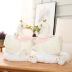 Peluche de Cygne avec poussins, lumière musicale, super doux, de 10 à 40 cm – Image 4