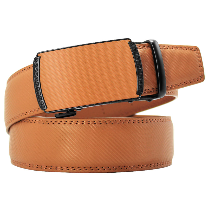 Ceinture en cuir de vachette pour homme, résistante, de 115 à 135 cm – Image 3