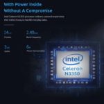 Mini PC Intel Celeron N3350, BMAX B1 Plus, RAM 6GB, ROM 64GB  SSD M.2, BT 4.2, Wifi, Windows 10 Pro – Image 2