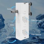 Pompe de filtration d'aquarium interne et silencieuse, filtre à oxygène, multifonctions, de 500 à 1500 l/h – Image 3