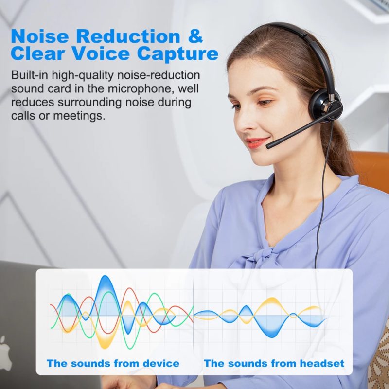 164876-nnx3fi.jpg Casque audio USB avec microphone rotatif 360°, anti-bruit actif, pour centre d'appels, Webex, Zoom – Image 8