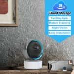 Caméra de surveillance intérieure PTZ IP, WiFi, 1080P, dispositif de sécurité sans fil avec vision nocturne P2P, Smart Life – Image 6