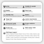 Montre connectée avec écouteurs, X7, Bluetooth, Smartwatch Android Wear – Image 7