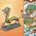 Mini blocs de construction, Dragon de Chine, 1416 pièces – Image 4