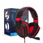 Casque de jeu avec micro, AH28, isolation acoustique, Bass Surround, son immersif