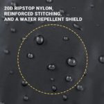 Duvet de camping, couette coupe-vent, résistante à l'eau, légère et chaude, 127 x 178 cm – Image 3