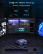 Mini PC Intel Core i5-8529U, WiFi, BT 4.2, 16 Go RAM DDR4, 512 Go SSD NVMe, Windows 11 Pro – Image 6