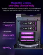 Mini PC Gamer AMD Ryzen 7 5800U, WiFi 6, BT 5.2, 16 Go RAM DDR4, 512 Go SSD NVMe, Windows 11 Pro – Image 6