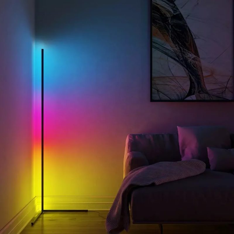166196-uw4geh.jpg Lampadaire RVB connecté, 16 millions de couleurs, de 40 a 150 cm – Image 3