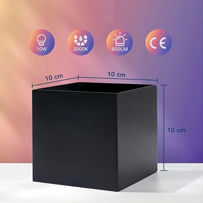 166205-xl9lva.jpg Applique murale en aluminium, lampe LED RGB connectée, 16 millions de couleurs, étanche IP65 – Image 7